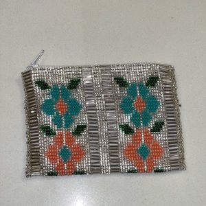 Mexican Huichol Handmade Coin Purse